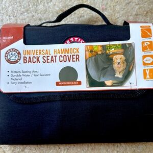 Universal Hammock Back Seat Cover - Black
